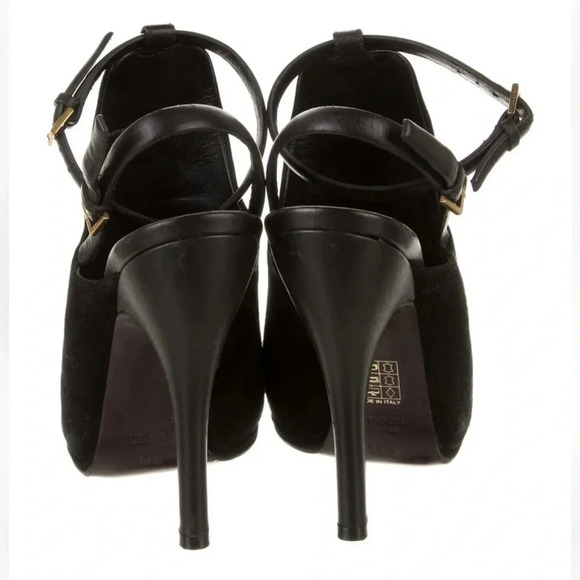 Gucci suede sandals size 6.5 - Picture 4 of 8